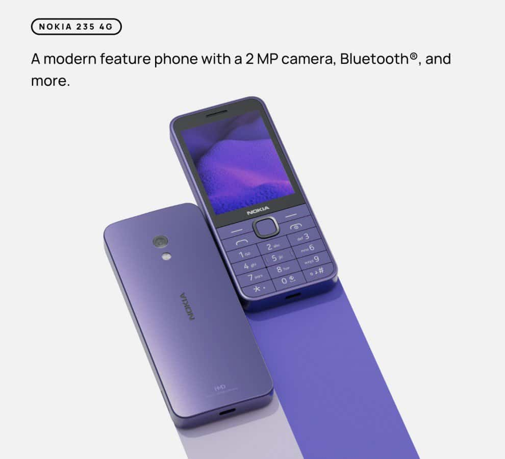 Nokia 215 4G và Nokia 225 4G giá chỉ 1,5 triệu đồng